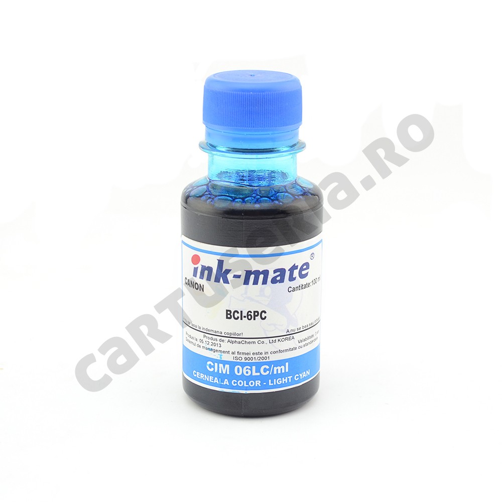 Cerneala FOTO Light Cyan pentru Canon 500 ml - imagine 4